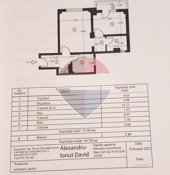 Apartament 2 camere de vânzare în zona Lacul Tei