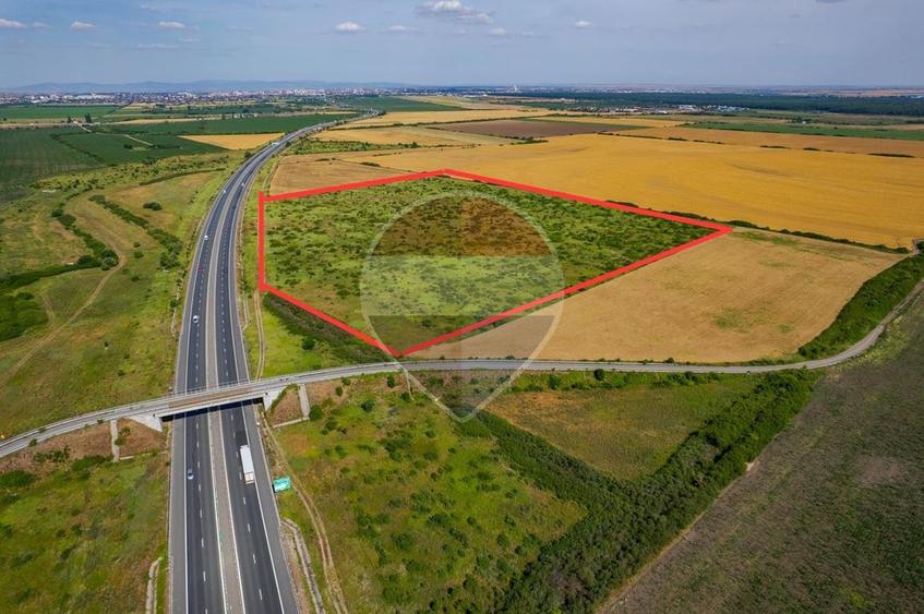 Teren 113,750mp Arad / Autostrada A1