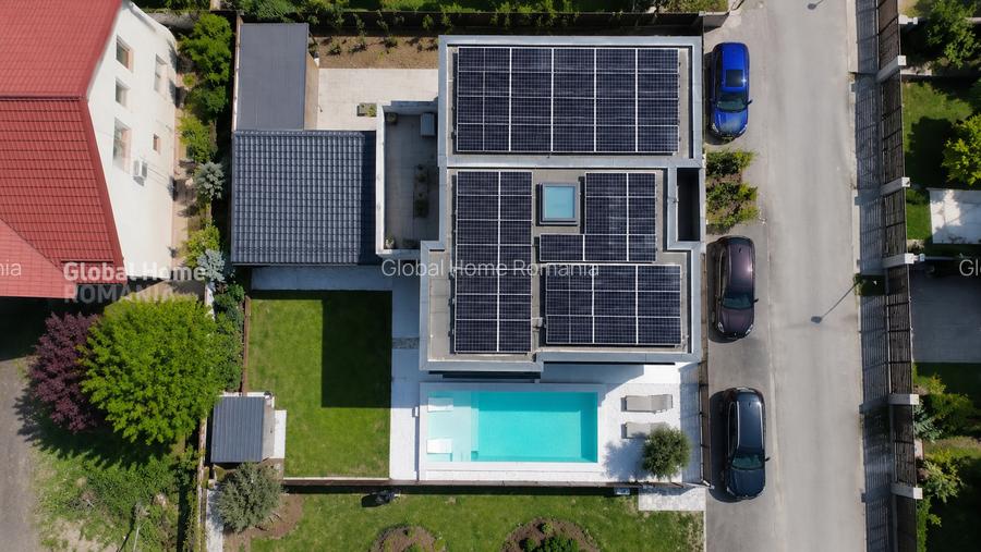 Vilă modernă 4 camere | 190MP | Teren 330MP | Piscină privată & vedere către lac