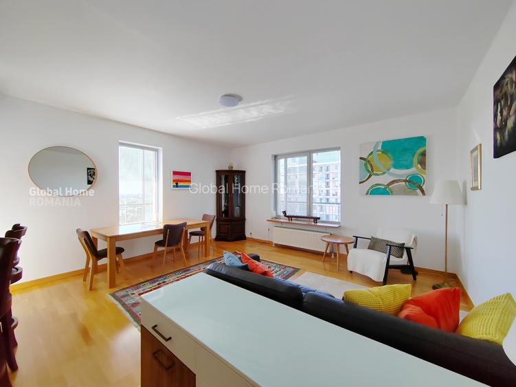 Asmita Gardens | Etaj 13 | Terasă 30 mp | Vedere Superbă Delta Văcărești|parcare - 4