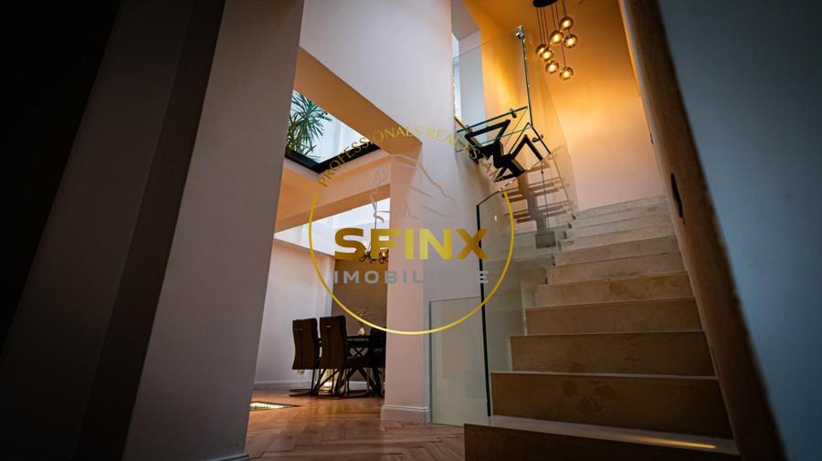 Floreasca, 8 room luxury villa, fully furnished and equipped, garage, terrace