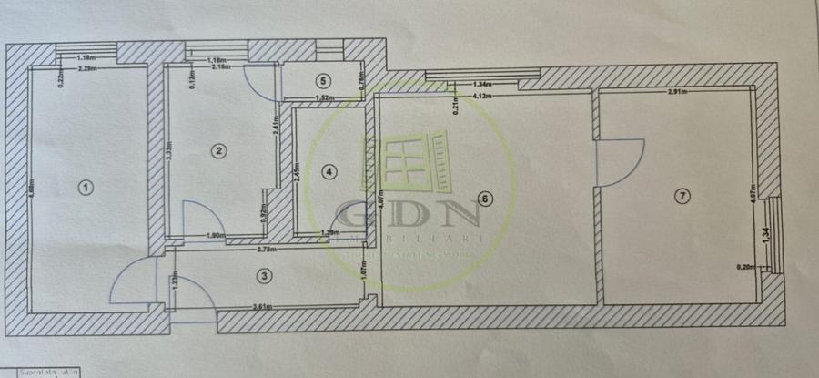 Apartament cu 3 camere de închiriat în Terezian, aproape de parc, Lidl si Profi