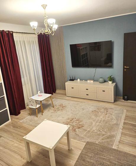 INTABULAT Apartament 2 camere etaj 1, mobilat, utilat + PARCARE Bloc NOU