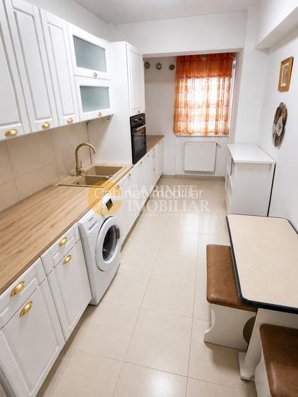 2 camere decomandat - 64 mp - mobilat&utilat - CUG - bloc NOU - 7