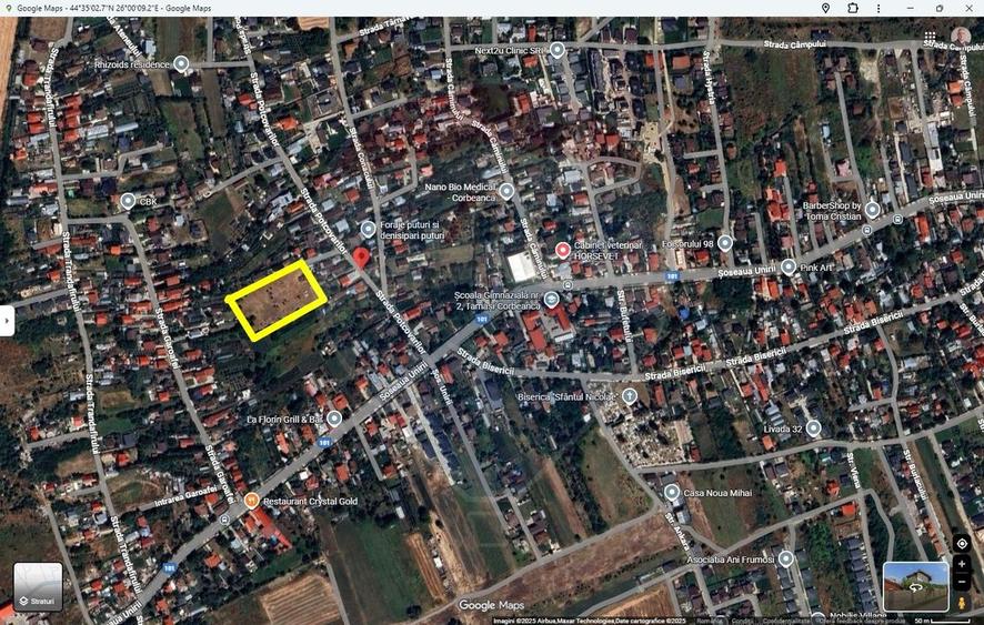 Teren Intravilan 6,122mp Corbeanca / Tamasi