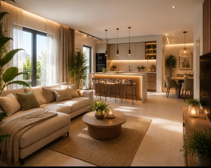 Garsonieră - studio - suprafață 63mp, 2 balcoane -Pisoni Residence/Calea Plevnei - 2