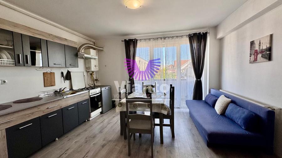 Apartament 2 Camere Utilat si Mobilat -Balcon si Parcare - Cartier Arhitectilor