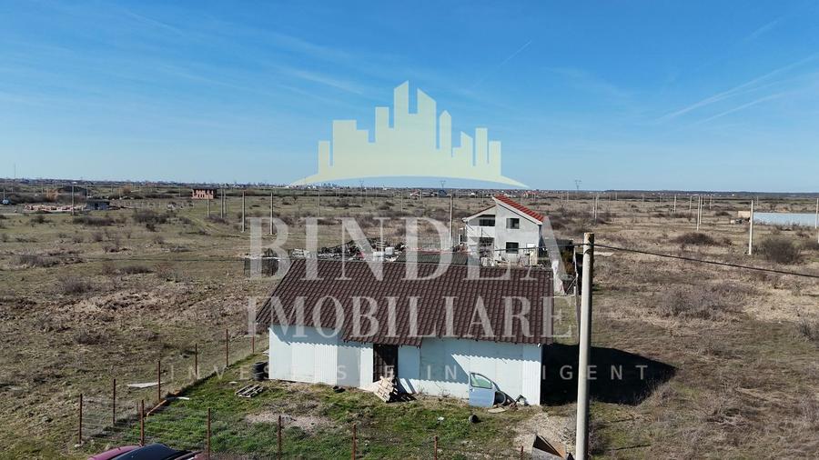 Teren intravilan Mosnita Noua 627mp+ constructie cadru metalic