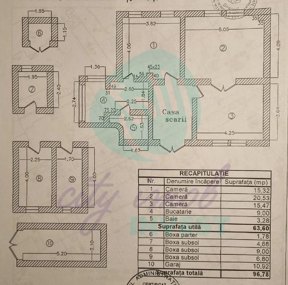 Vilă de epocă cu teren 311 mp | Calea Victoriei