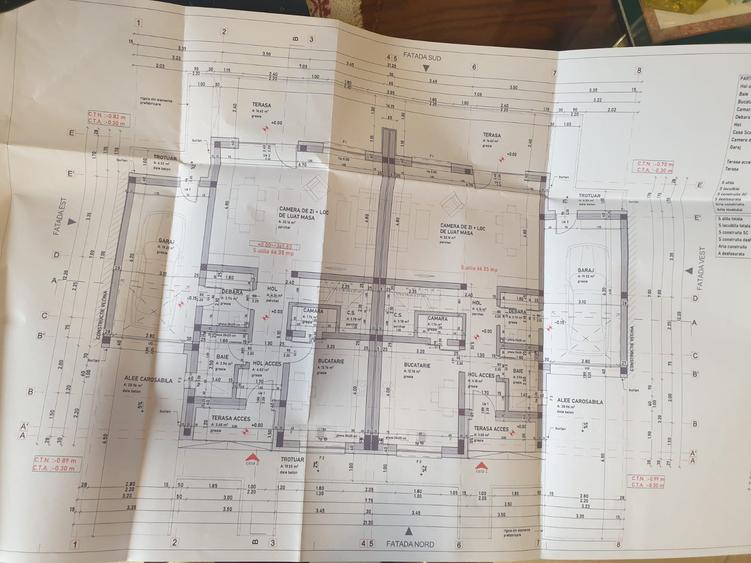 Duplex de vanzare de 130mp teren 216mp zona Floresti Crisan