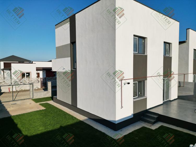 Vila individuala 4 camere modernă Berceni Ilfov - curte 450 mp - acces asfaltat