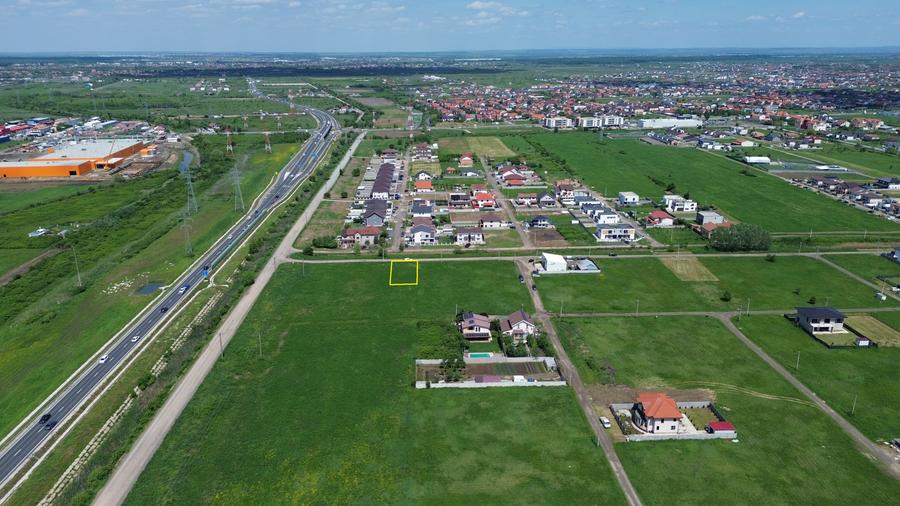 Teren pentru casa, Mosnita la intrare dinspre Timisoara