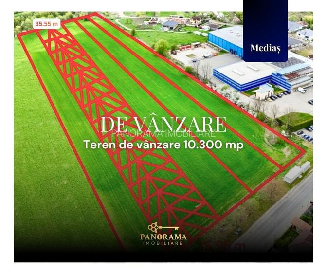 Teren intravilan de 10300 mp de vânzare Mediaș