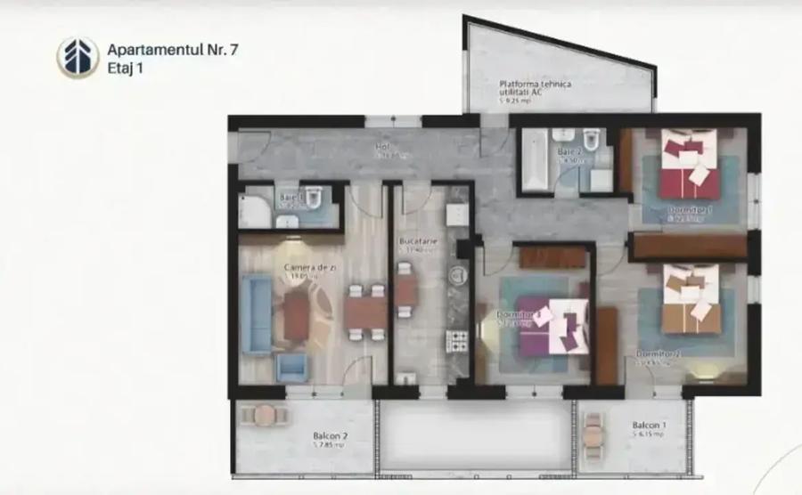 Apartament 4 Camere | Stefan cel Mare-Obor | Metrou 5 min | Premium