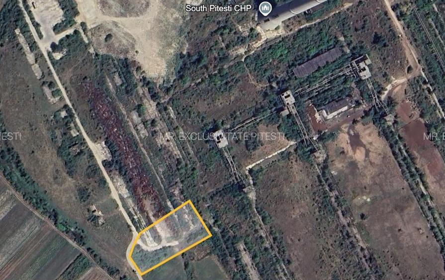 Teren de vanzare  intravilan 3.288 mp | Comuna Bradu | Zona fostului CET Sud - 2