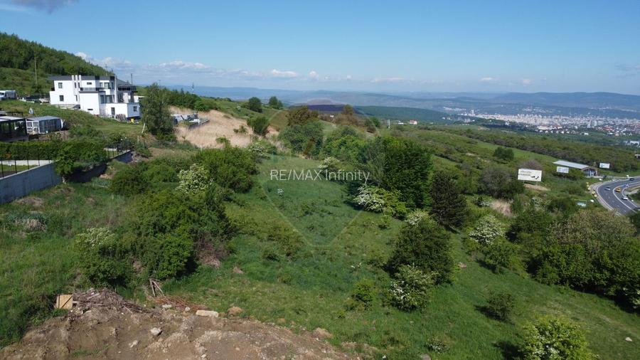 Teren cu panoramă spre Cluj 814 mp Feleacu - 13