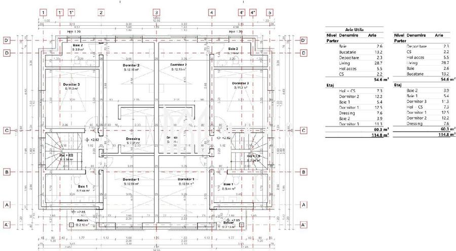Casă modernă | 3 dormitoare | 140 mp curte | 120 mp utili | Preț avantajos