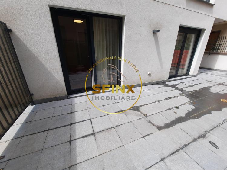 Primaverii, ground floor, fully furnished, modern apartment with large terraces