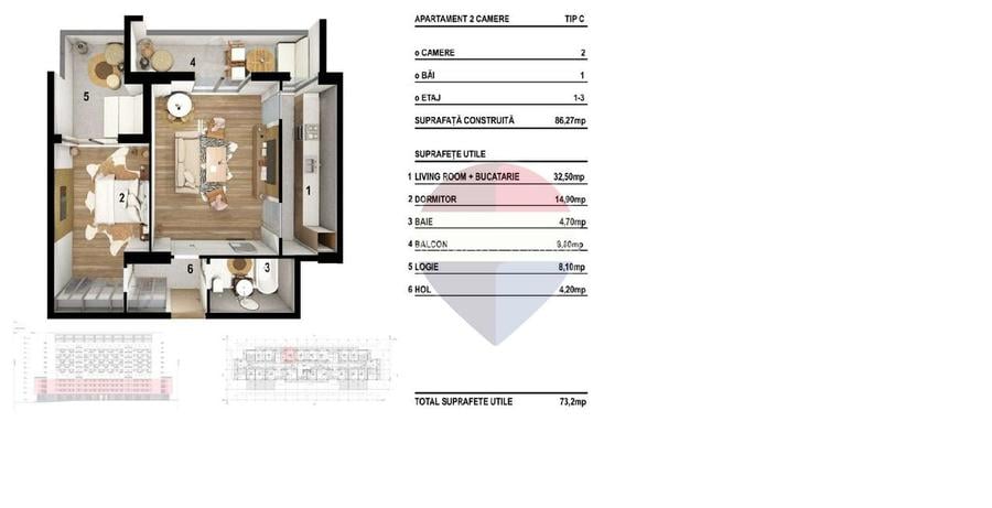 APARTAMENTE DE VANZARE – SPLAIUL UNIRII 550 | NEW WORLD RESIDENCE - 2