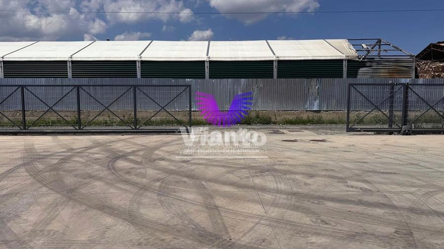 Hala industriala 600 mp si curte libera 700 mp, - Parcul Industrial Sura Mare