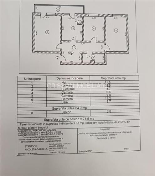 Pret Bun!  Apartament 3 camere Decomandat, 70mp zona Obor - 12