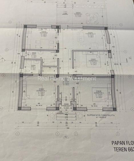 Casa parter 4 camere - La intrare in Com.Berceni - 1