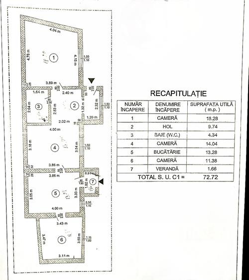 Casa Renovata - 1 Mai - Teren 212 MP - Parcare - Toate utilitatile - NOU - 16