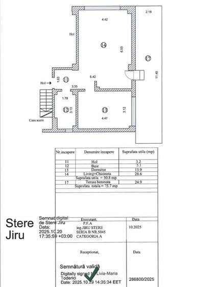 Mamaia Nord apartament nou 51 mp cu terasa si loc parcare