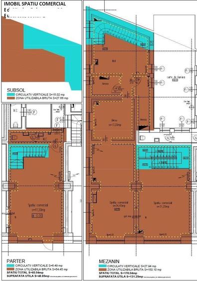 Universitate, spatiu comecial cu vad intens