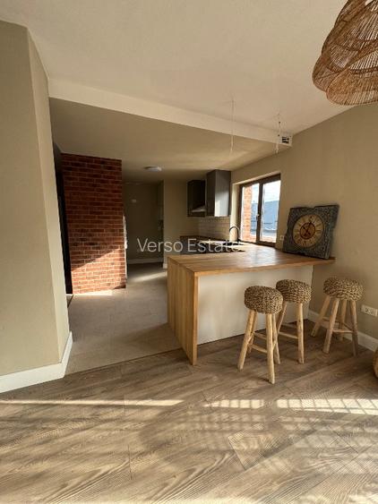 Penthouse 3 camere, finisat si utilat, la intrare in Borhanci!