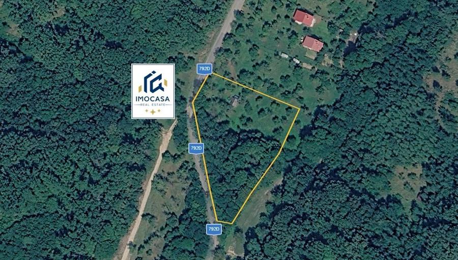 Teren de vacanță 5600 mp cu cabană, Utilitaiile Căsoaia jud Arad
