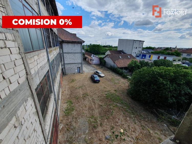 Cladire productie Parter + 3 niveluri, teren intravilan 9738 mp in Timisoara