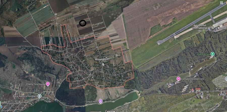Aroneanu teren 652mp cu utilitati si Certificat de Urbanism