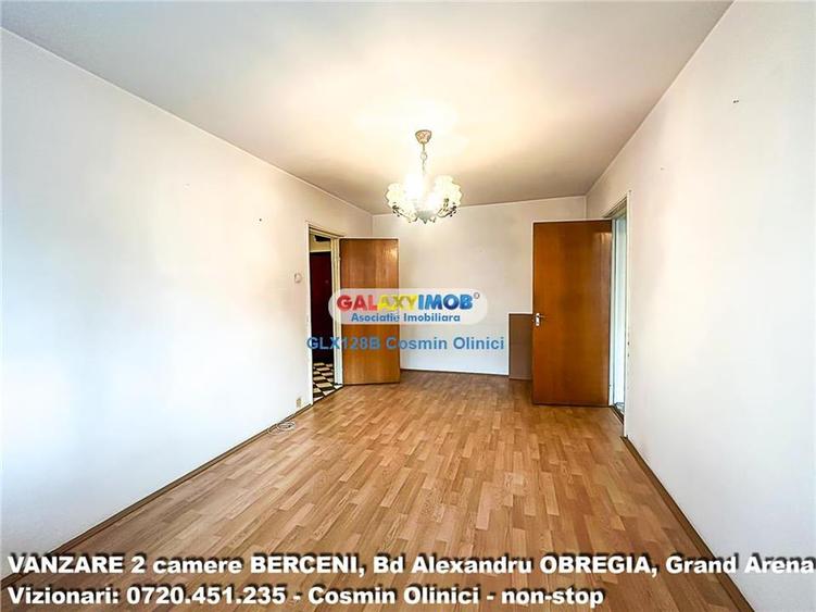 Apartament 2 camere Bd Obregia etaj 2 aproape Grand Arena 50 mp