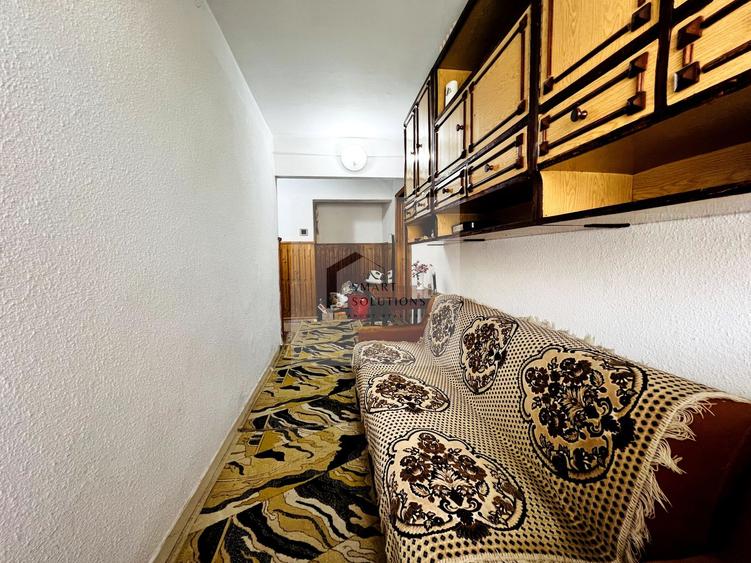 Apartament 2 camere, 59 mp, două balcoane, in centrul orașului Săveni