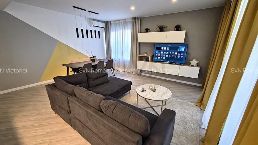 REA1024774 Apartament 3 camere curte 77 mp Pipera Drumul Bisericii - 2