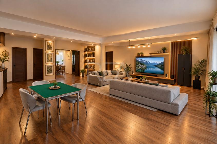 4 camere, Floreasca, an 2007, centrală, 155 mp, terasa: 115 mp