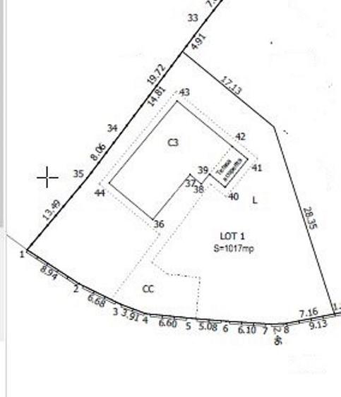 Breaza -Casă noua (parter) , cu teren generos de 1017 mp, zona centrala - 16