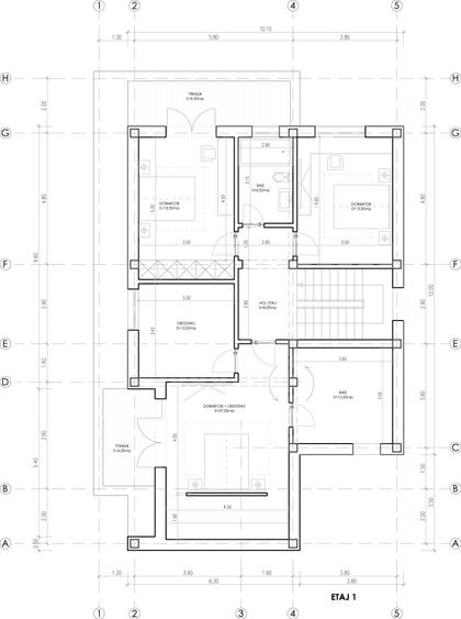 SNAGOV BELVEDERE PRIVATE BOUTIQUE 850 mp Teren 4 Dormitoare P+1 399.550€