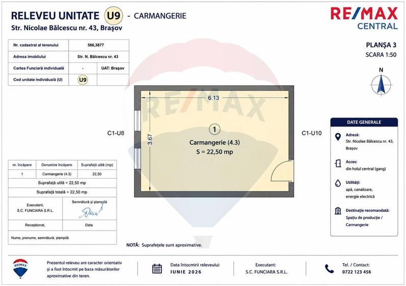 Oportunitate în Centrul Istoric –Spațiu comercial 299 mp utili, Brașov