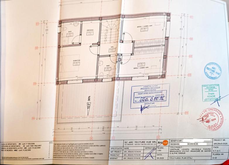 Vila individuala 2026,P+1+pod,su 150mp,300mp teren,terasa,3 dormitoare,3 bai