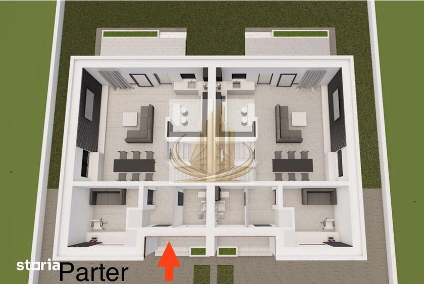 Duplex premium 5 cam, 3 bai în Dumbrăvița, | 125 mp utili | Zona Cora