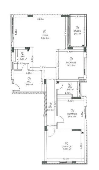 3 - 4 Camere, Imobil Nou, Terasa Rooftop, Buna Ziua