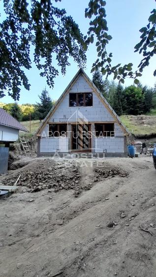 Comision 0% Casa A-Frame, la munte, 1km de Partia Rausor, Hunedoara - 13