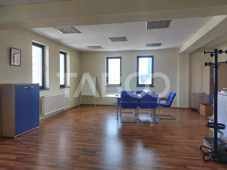 Spatiu birouri premium: 110 mpu 5 camere 2 bai zona Sub Arini Sibiu