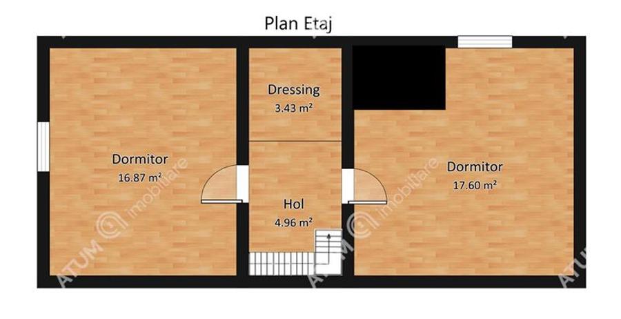 Apartament cu 3 camere mobilat si utilat zona Mihai Viteazu din Sibiu