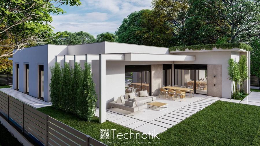 Arhitectura Moderna - Eleganta Pe un Singur Nivel - Luxury