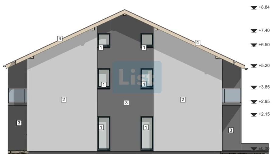 Duplex spatios 4 camere, Tauții-Măgherăuș 0%Comision