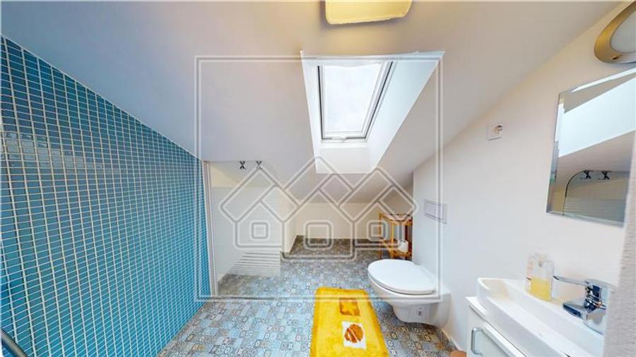 Ap. 4 camere, balcon, 2 bai - mobilat si utilat - Selimbar