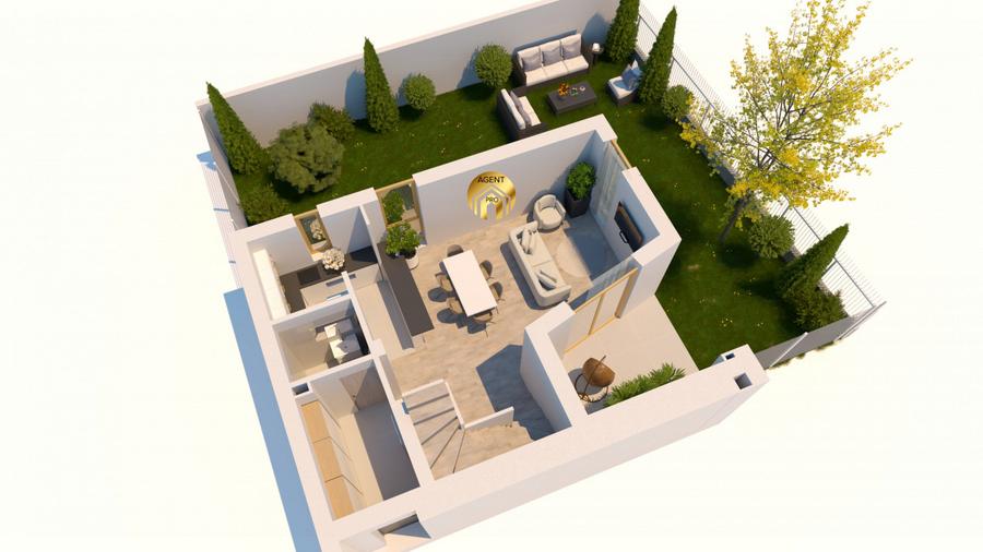 Casa TownHouse 4 camere - Calitate Premium - Otopeni Odaile